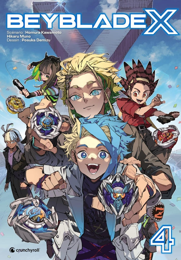 Front cover of Beyblade x Tome 4
