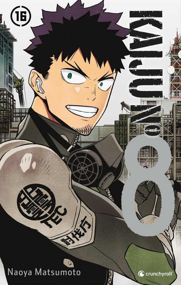 Front cover of Kaiju n°8 Tome 16