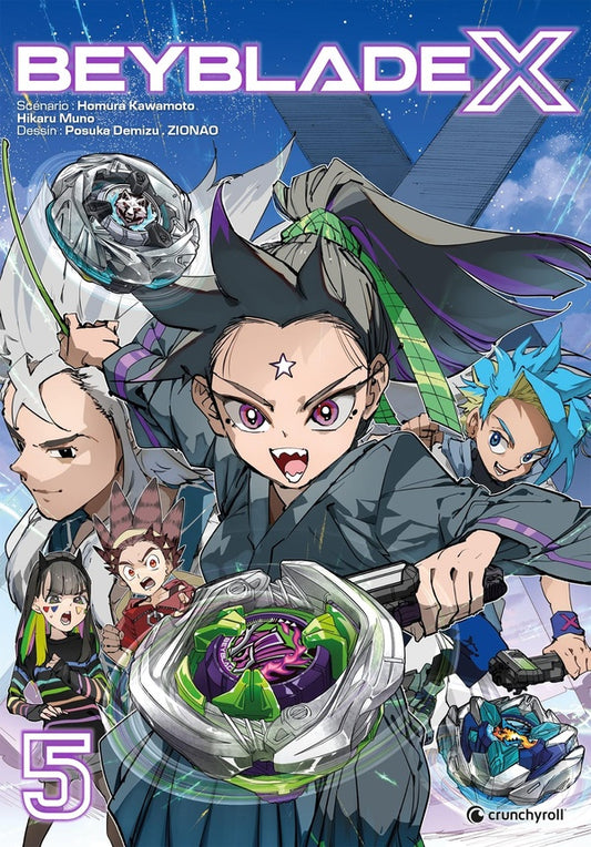 Front cover of Beyblade x Tome 5