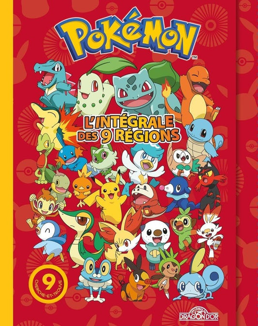 Front cover of Pokémon : l'intégrale des neuf régions