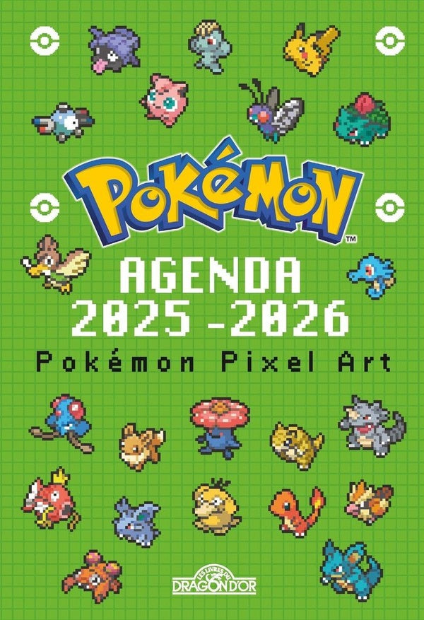 Front cover of Pokémon Pixel Art (édition 2025/2026)