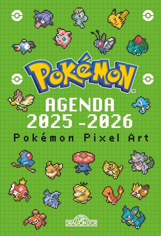 Front cover of Pokémon Pixel Art (édition 2025/2026)