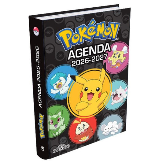 Front cover of Pokémon : Agenda avec jeux (édition 2026/2027)