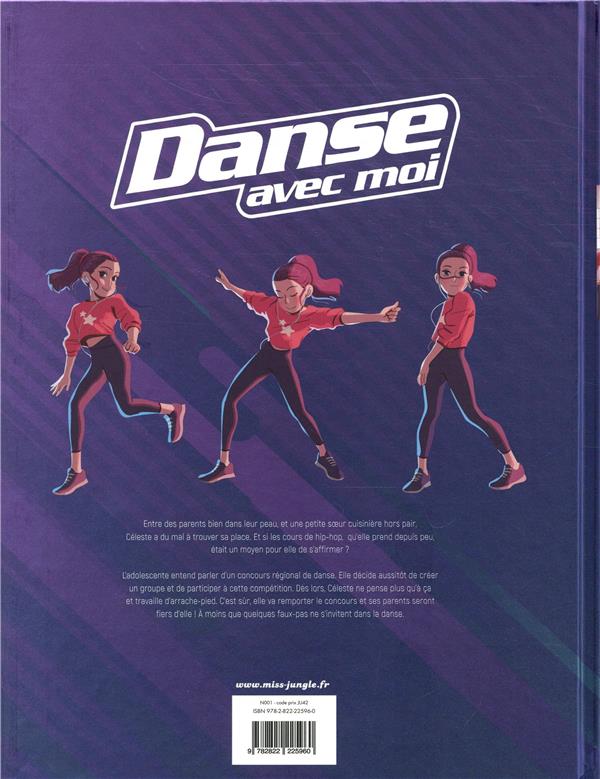 Back cover of Danse avec moi Tome 1 : la révélation