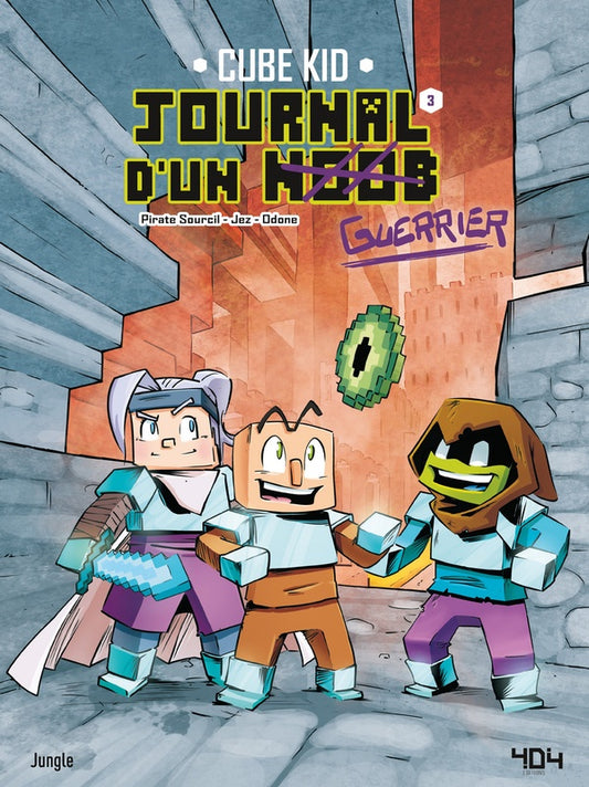 Front cover of Journal d'un Noob Tome 3 : la traversée du désert