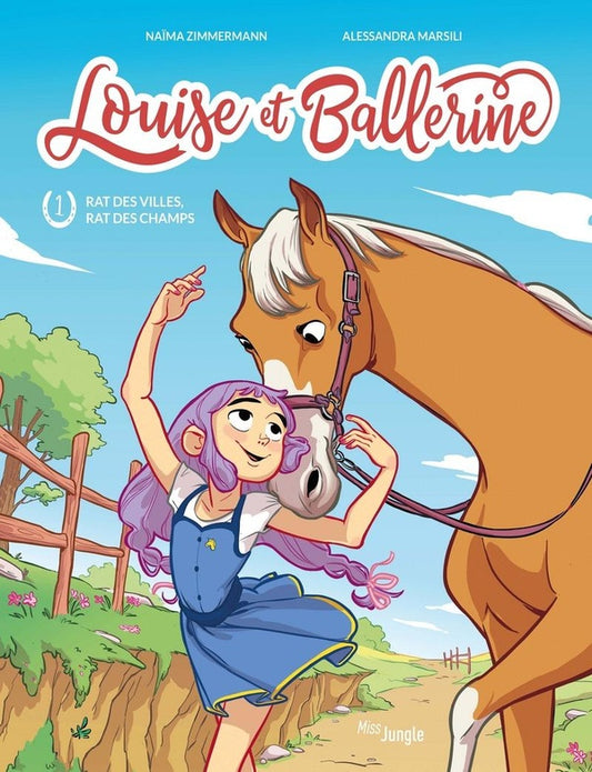 Front cover of Louise et Ballerine Tome 1 : rat des villes, rat des champs