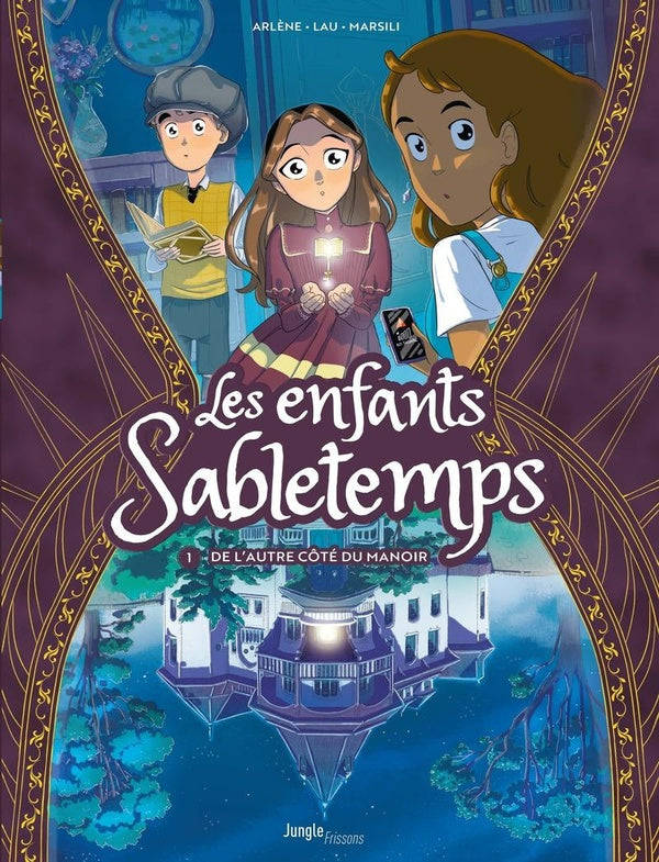 Front cover of Les enfants Sabletemps Tome 1 : De l'autre côté du manoir