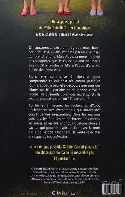 Back cover of Les mensonges de nos mères