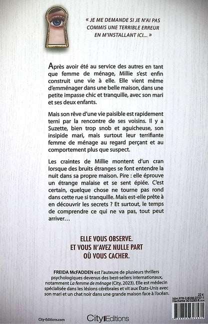Back cover of La femme de ménage voit tout