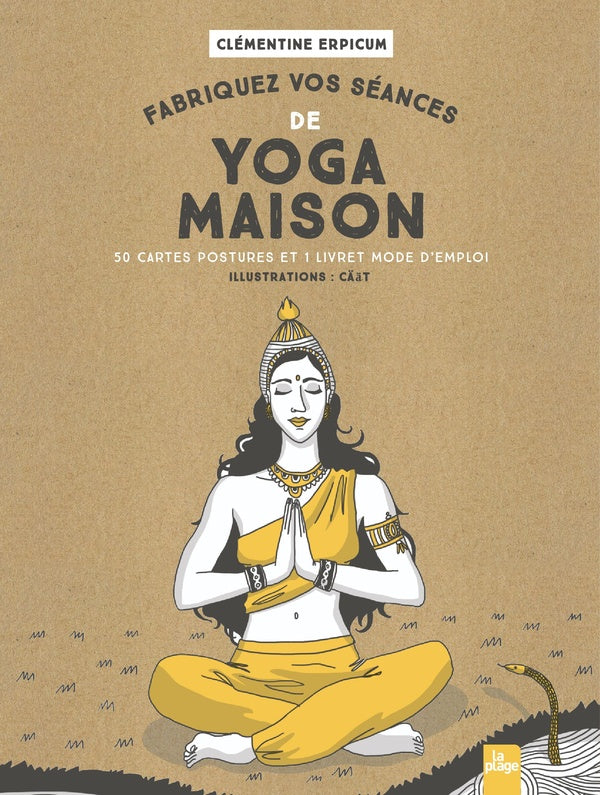 Front cover of Fabriquer ses séances de yoga maison
