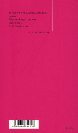 Back cover of Douze                     (édition bilingue français/russe)