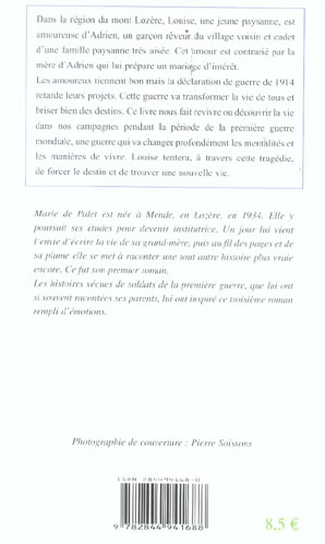 Back cover of Sentier aride (le)