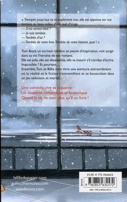 Back cover of La fille de papier