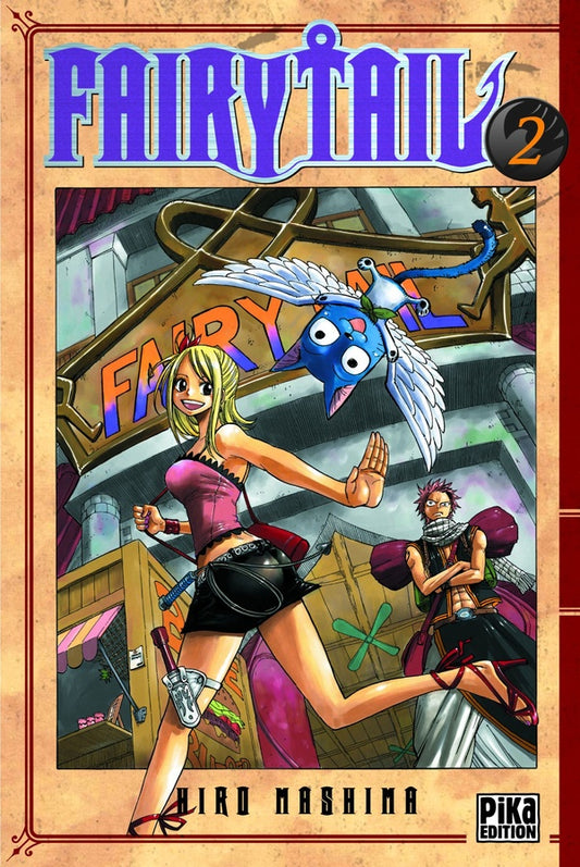 Front cover of Fairy Tail Tome 2