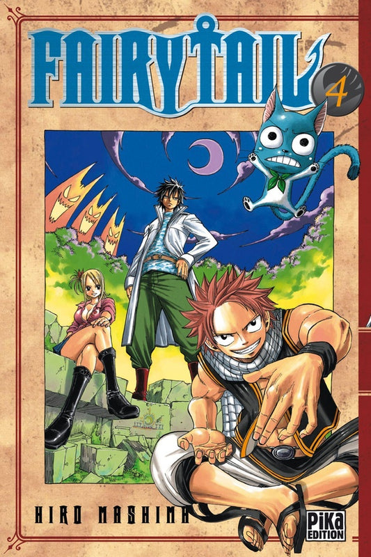 Front cover of Fairy Tail Tome 4