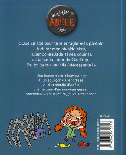Back cover of Mortelle Adèle Tome 1 : tout ça finira mal