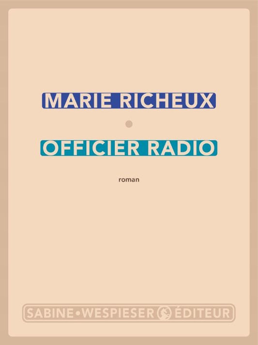 Front cover of Officier Radio