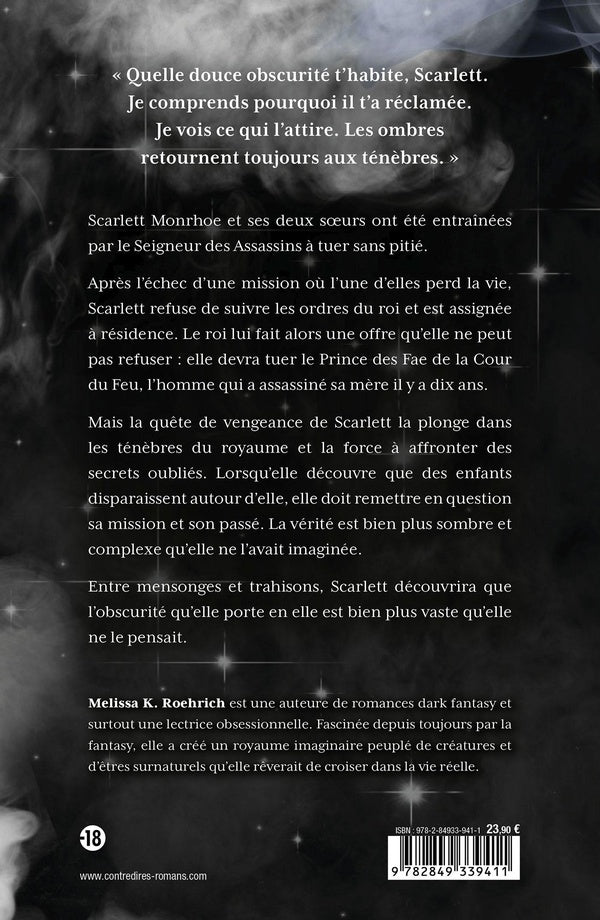 Back cover of Lady of darkness