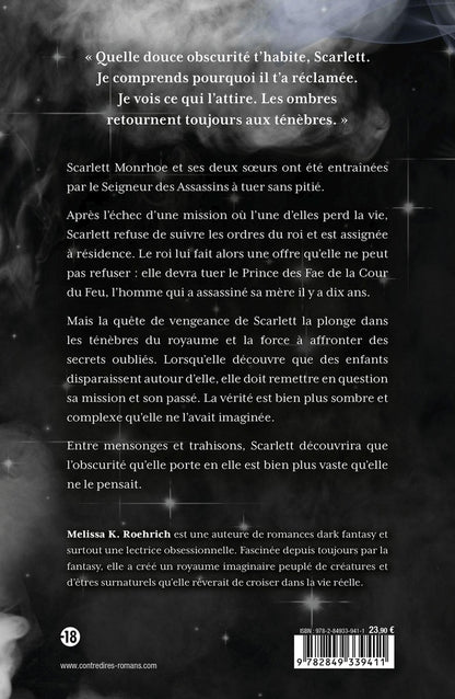 Back cover of Lady of darkness