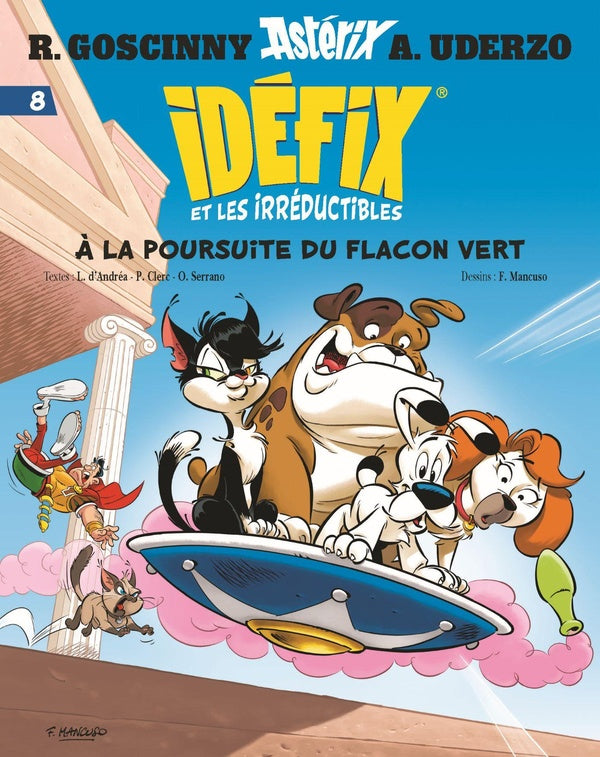 Front cover of Idéfix et les Irréductibles Tome 8 - A la poursuite du flacon vert