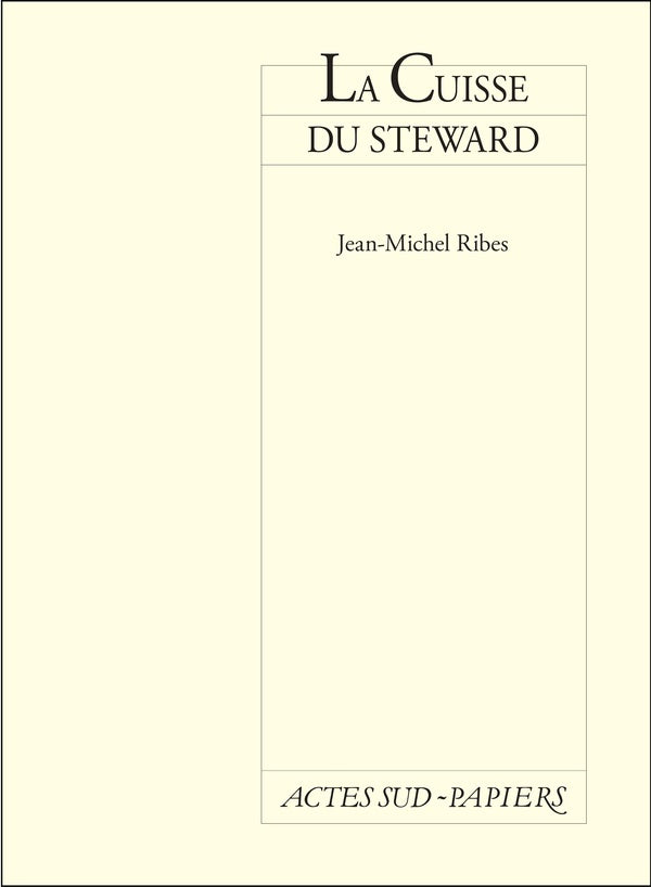 Front cover of La cuisse du steward