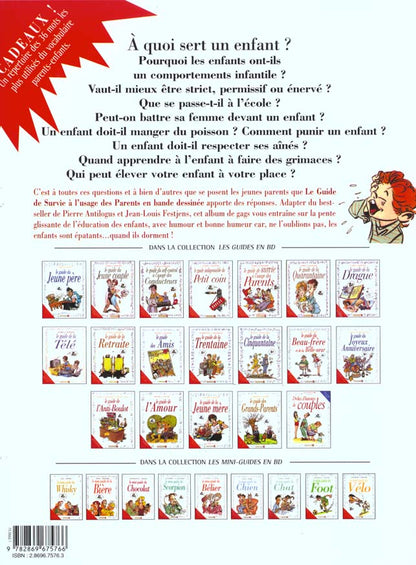 Back cover of Le guide de survie à l'usage des parents