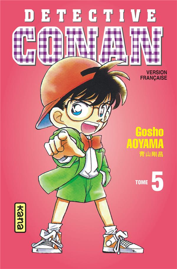 Front cover of Détective Conan Tome 5