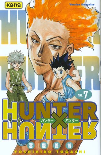 Front cover of Hunter X Hunter Tome 7