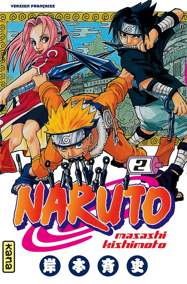 Front cover of Naruto Tome 2