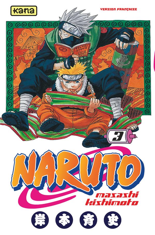 Front cover of Naruto Tome 3