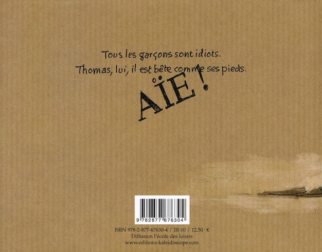 Back cover of Bête comme ses pieds !