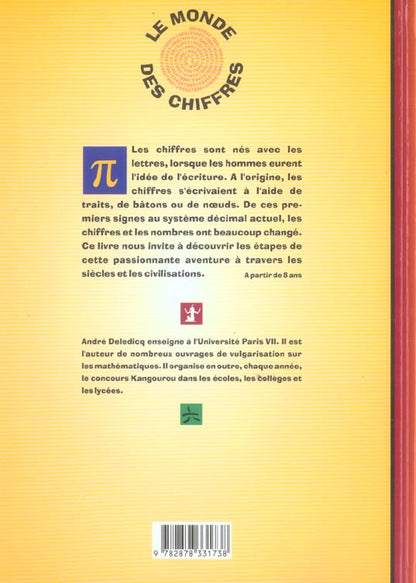 Back cover of Le Monde des chiffres
