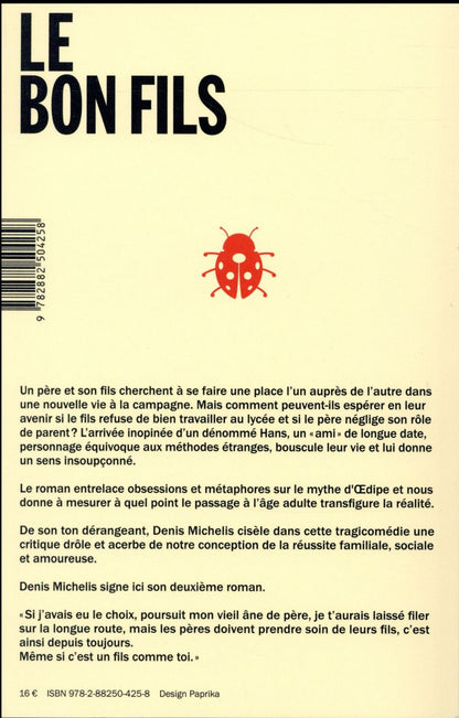 Back cover of Le bon fils