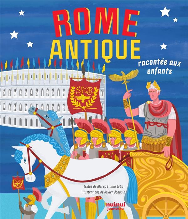 Front cover of Rome antique racontée aux enfants