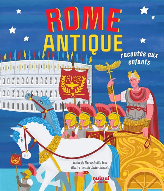 Front cover of Rome antique racontée aux enfants
