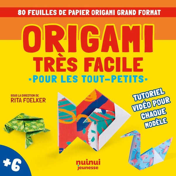 Front cover of Origami très facile pour les tout-petits