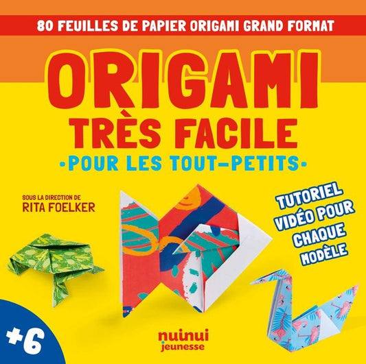 Front cover of Origami très facile pour les tout-petits