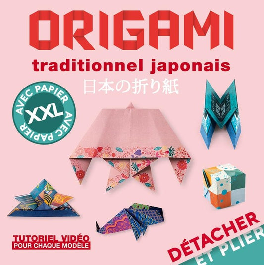 Front cover of Détacher et plier : Origami traditionnel japonais