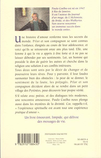 Back cover of Sur le bord de la riviere piedra, je me suis assise et j'ai pleure