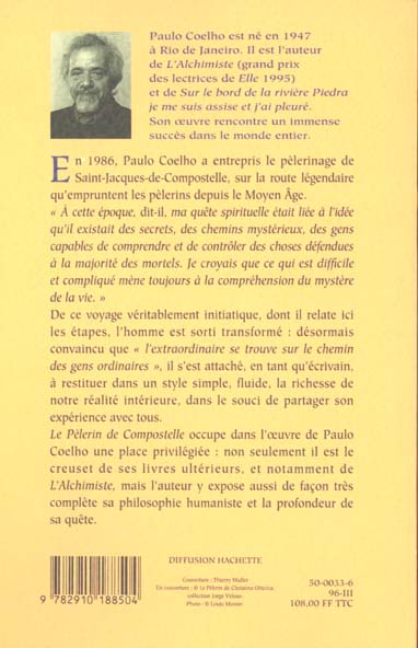 Back cover of Pelerin de compostelle