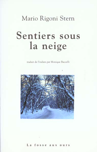 Front cover of Sentiers sous la neige
