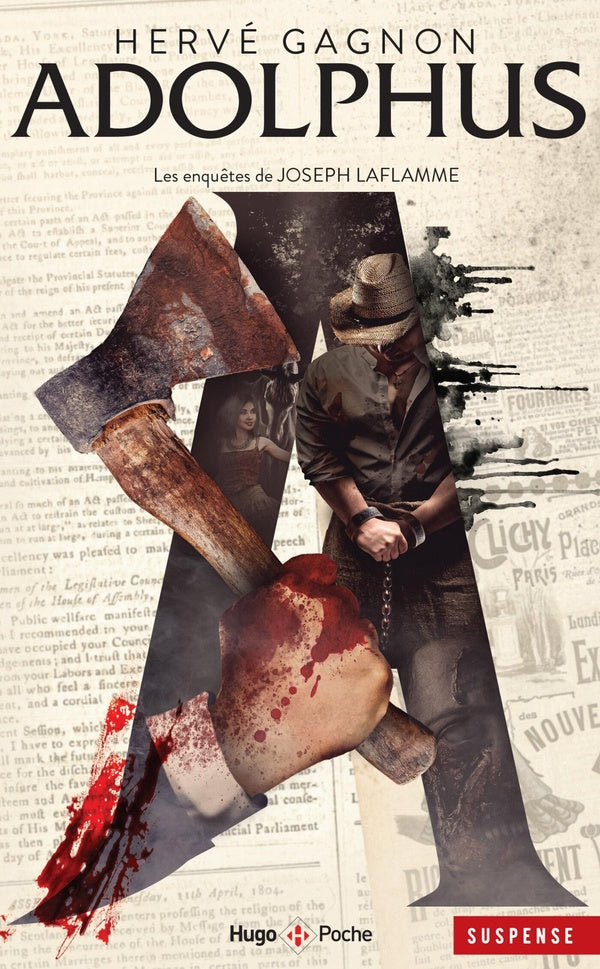 Front cover of Les enquêtes de Joseph Laflamme Tome 6 : Adolphus