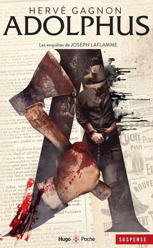 Front cover of Les enquêtes de Joseph Laflamme Tome 6 : Adolphus