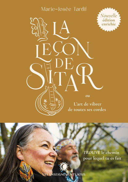 Front cover of La leçon de Sitar ou l'art de vibrer de toutes ses cordes                     (IMPRESSION A LA DEMANDE)