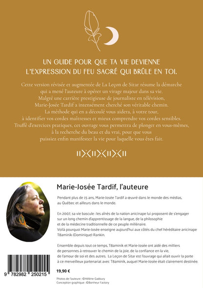 Back cover of La leçon de Sitar ou l'art de vibrer de toutes ses cordes                     (IMPRESSION A LA DEMANDE)