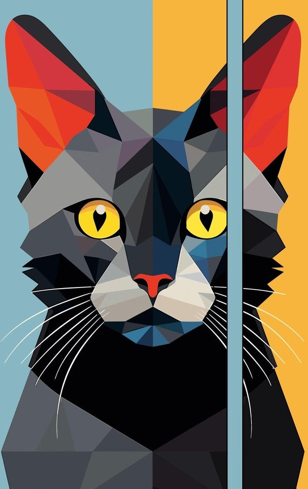 Front cover of Chat abstrait : Agenda (édition 2025)