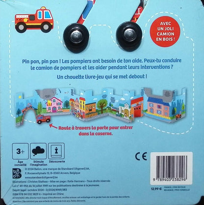 Back cover of Je conduis comme un grand : Le camion de pompiers