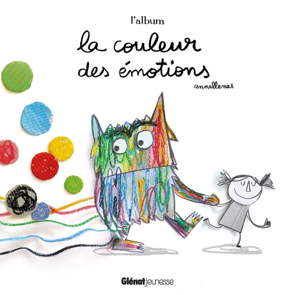 Front cover of La couleur des émotions ; l'album