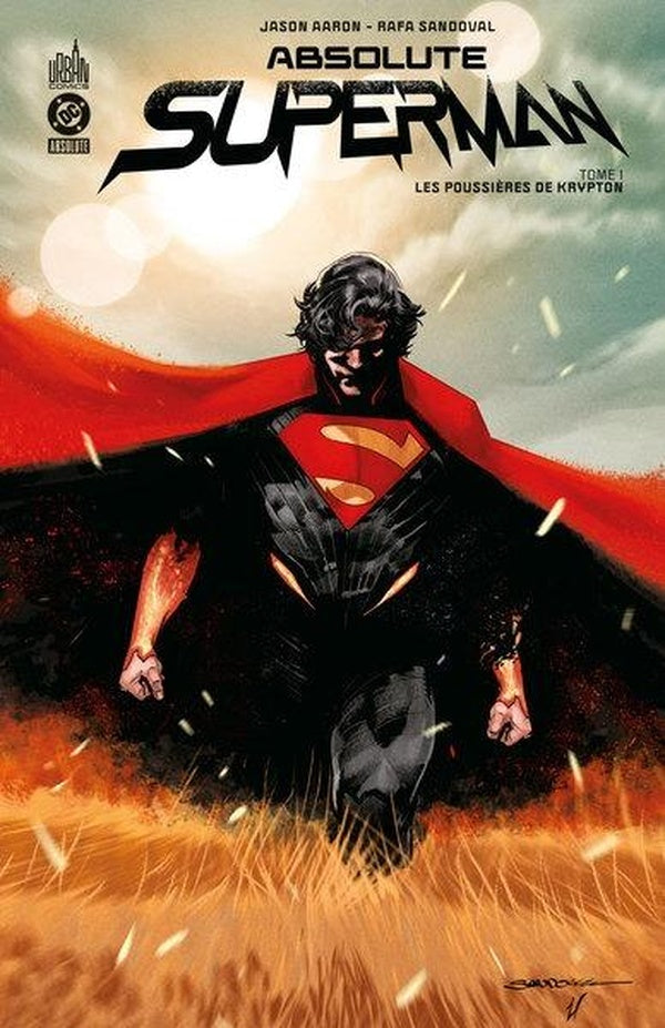 Front cover of Absolute Superman : les poussières de Krypton