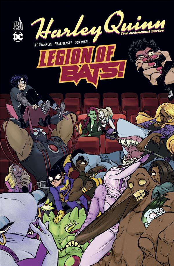 Front cover of Harley Quinn the animated series Tome 2 : legion of bats !